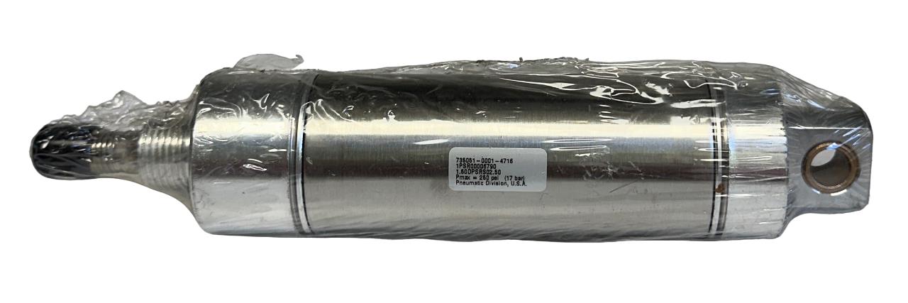 PARKER 1PSR00006790 SR SERIES DOUBLE-ACTING PNEUMATIC CYLINDER 2-1/2'' ST NSMP