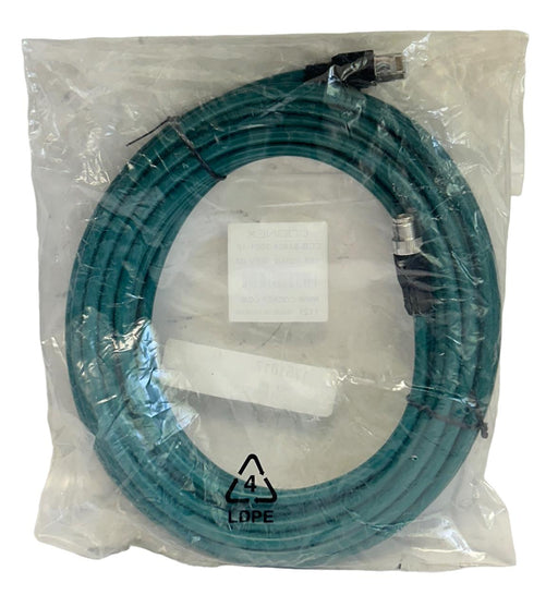 COGNEX CCB-84901-2001-10 / 185-1306R X-CODED EtherNet CABLE 10M STRAIGHT NSMP