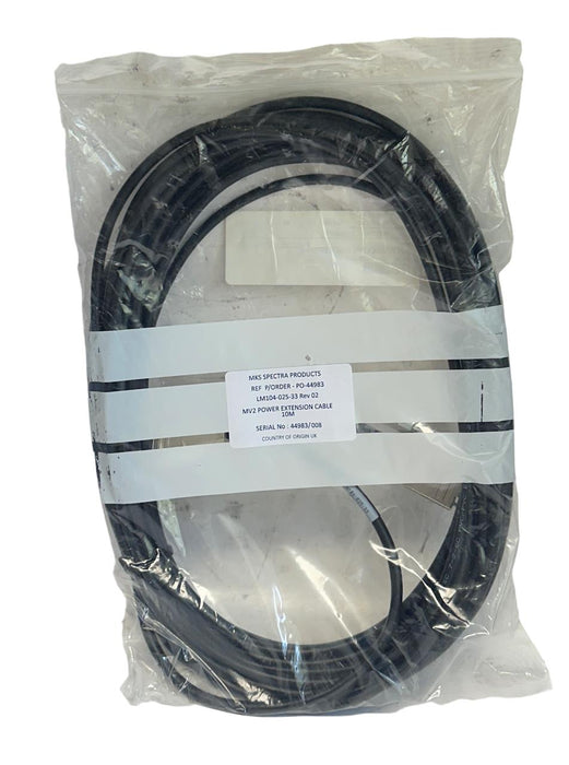 MKS SPECTRA LM104-025-33 / LM10402533 MV2 POWER EXTENSION CABLE 10M NSMP