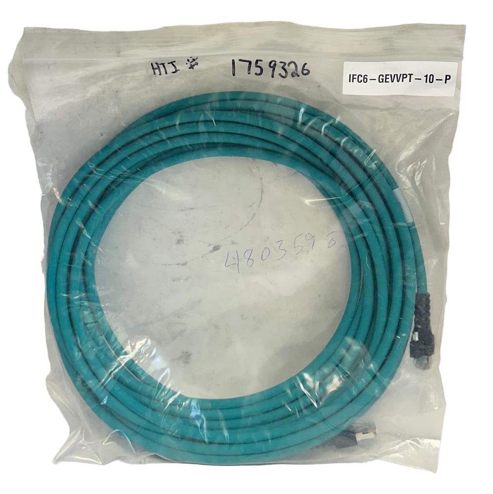 NORTECH INTERCON IFC6-GEVVPT-10-P / IFC6GEVVPT10P EtherNet CABLE 10M CAT6A NSMP
