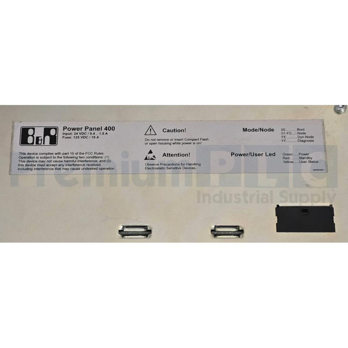 LOMA SYSTEMS B&R 4PP420.1043-K12 REV. G0 PP420 POWER PANEL 400 HMI DISPLAY