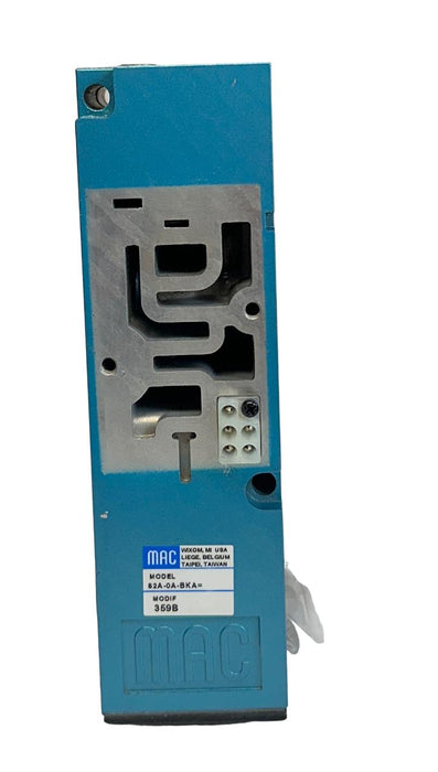 MAC 82A-0A-BKA= / 82A-0A-BKA / 82A0ABKA PNEUMATIC MANIFOLD BASE 1/4'' NPT NSNP