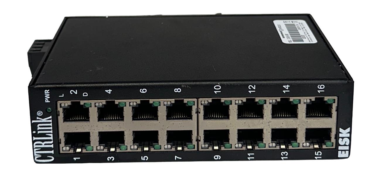 CONTEMPORARY CONTROLS EISK16-100T / EISK16100T Skorpion-16 EtherNet SWITCH USNP