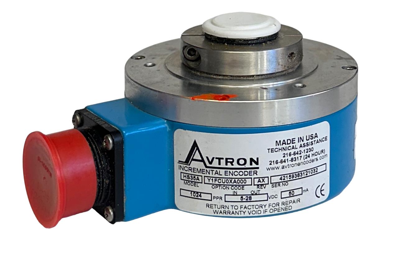 AVTRON HS35AY1FCU0XA000 MODEL HS35A INCREMENTAL ENCODER 5-28VDC 50mA USNP
