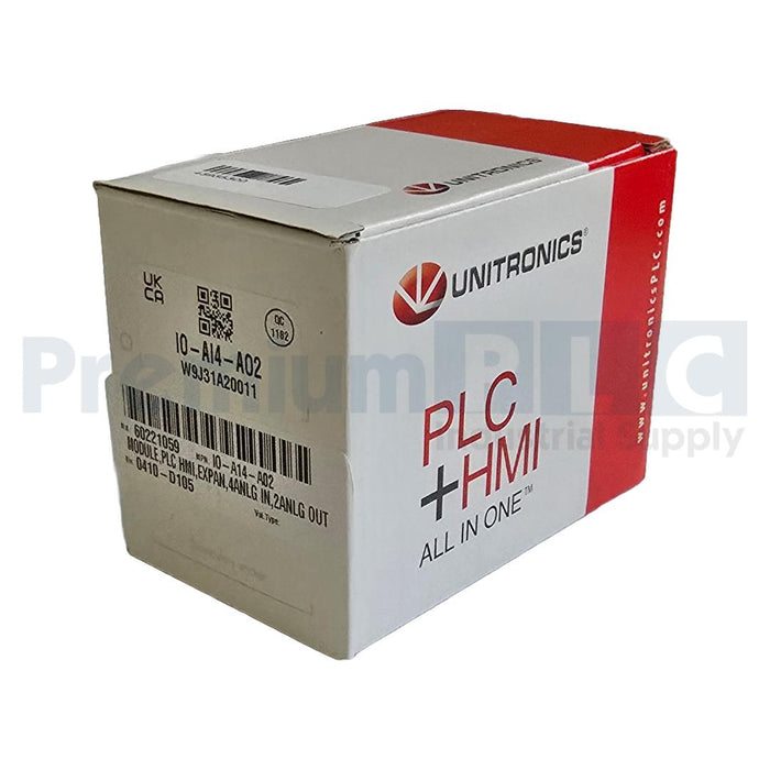 NEW UNITRONICS IO-AI4-AO2 / IOAI4AO2 VISION I/O EXPANSION MODULE 24VDC NSMP