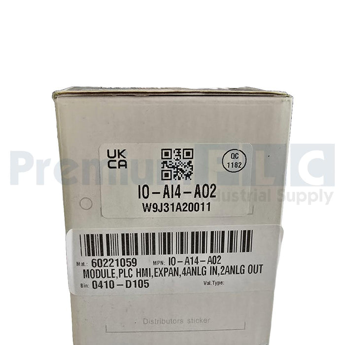 NEW UNITRONICS IO-AI4-AO2 / IOAI4AO2 VISION I/O EXPANSION MODULE 24VDC NSMP