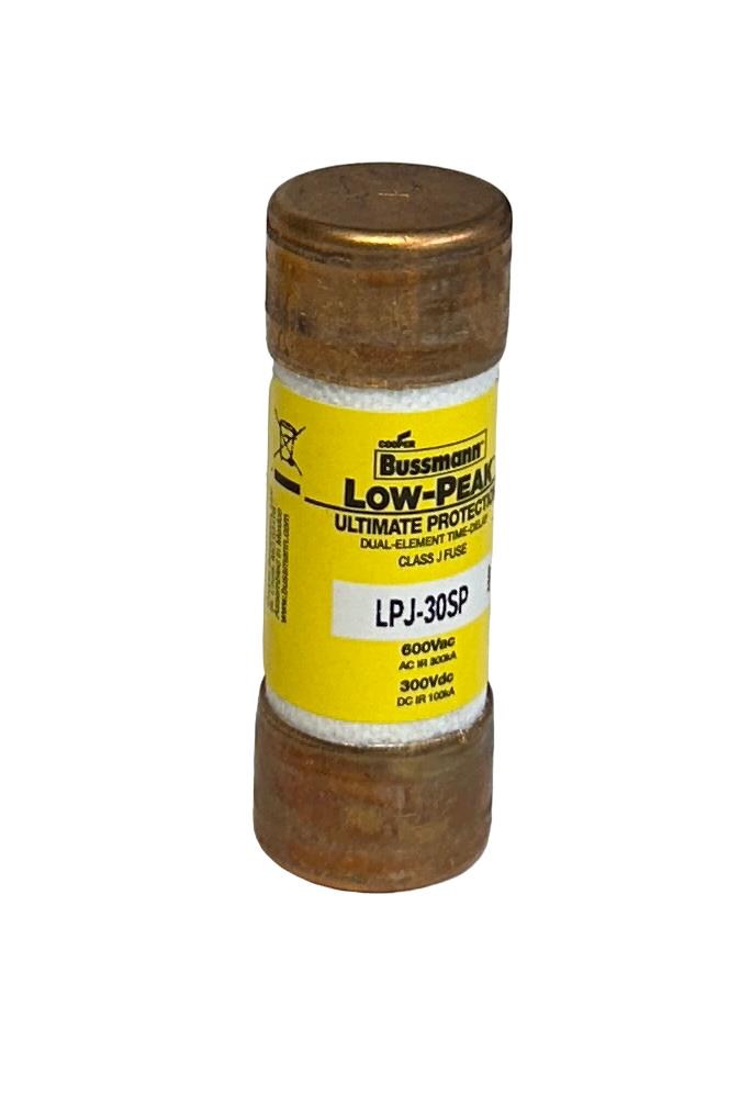 COOPER BUSSMANN LPJ-30SP / LPJ30SP LOW-PEAK CLASS J TIME DELAY FUSES 30A NSMP