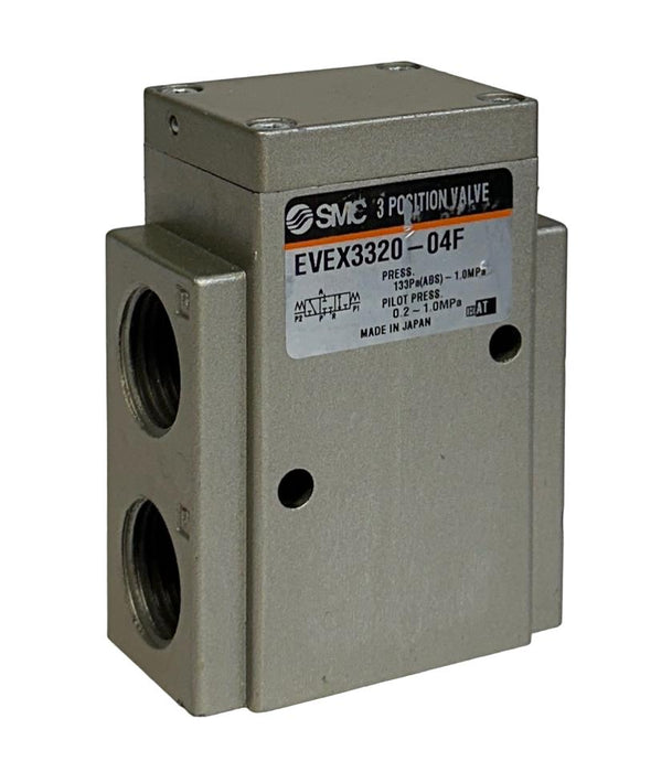 SMC EVEX3320-04F / EVEX332004F 3-POSITION POWER VALVE VEX 1/2'' G VEX3 NSNP