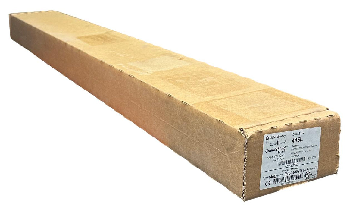 ALLEN BRADLEY 445L-R4S3400YD /A GuardShield Safe 4 LIGHT CURTAIN RECEIVER NSFS