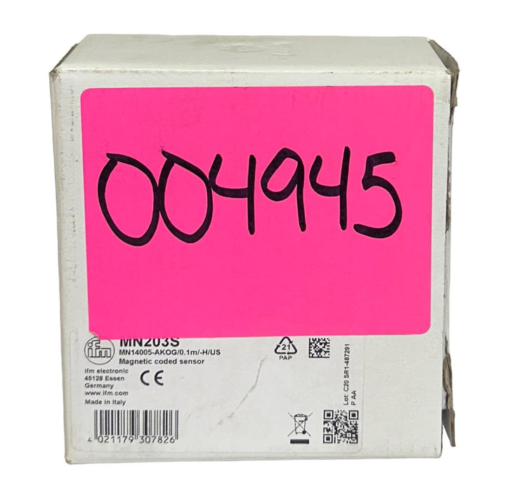 IFM ELECTRONIC MN14005-AKOG/0.1m/-H/US / MN203S MAGNETIC CODED SENSOR 5mm NSMP