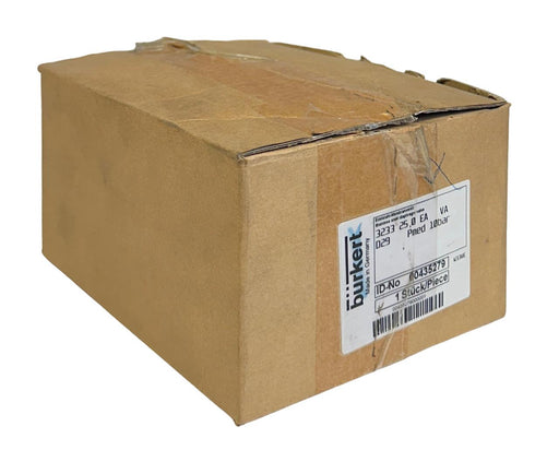 BURKERT 3233 25,0 EA VA / 00435279 TYPE 3233 STAINLESS DIAPHRAGM VALVE 10B NSMP