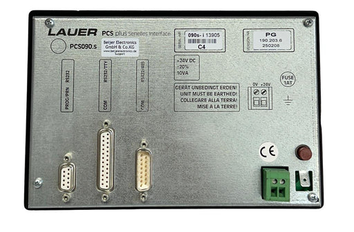 BEIJER LAUER PCS090.S / PCS-090.S PCS PLUS SERIELLES INTERFACE 24VDC RS232 USNP