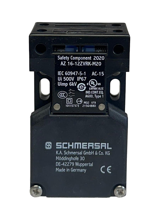 SCHMERSAL 623-3054 / AZ16-12VRK-M20 SAFETY INTERLOCK SWITCH 500V 6kV NSMP