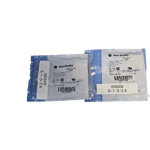LOT OF 2 NEW ALLEN BRADLEY 100-FSV55 SER. A SURGE SUPPRESSOR VARISTORS