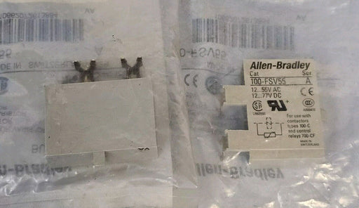 LOT OF 2 NEW ALLEN BRADLEY 100-FSV55 SER. A SURGE SUPPRESSOR VARISTORS