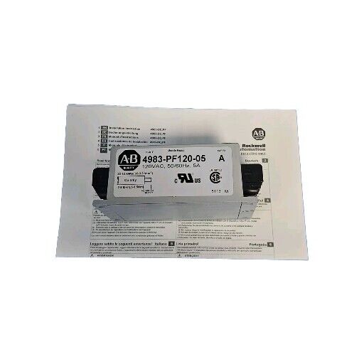 NIB ALLEN BRADLEY 4983-PF120-05 PANEL MOUNT FILTER 4983PF12005 SER. A