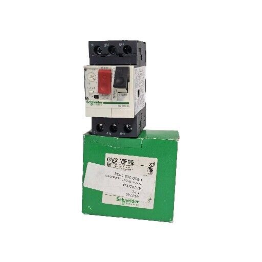 NIB SCHNEIDER ELECTRIC GV2 ME06 MOTOR CIRCUIT BREAKER GV2ME06