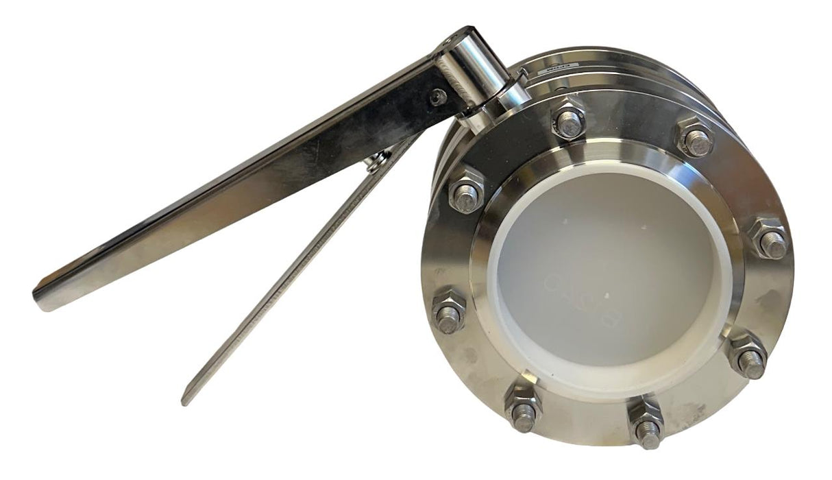 KIESELMANN 4310125130-021 / 4310125130021 FLANGED BUTTERFLY VALVE DN125 SS NSNP