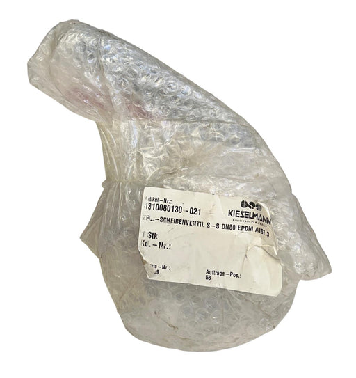 KIESELMANN 4310080130-021 / 4310080130021 FLANGED BUTTERFLY VALVE 3'' SS NSNP