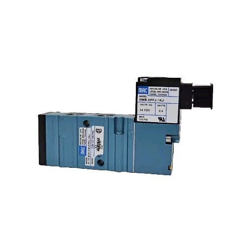 NIB MAC 411A-BOA-DM-DFFJ-1KJ SOLENOID VALVE 24VDC 411ABOADMDFFJ1KJ