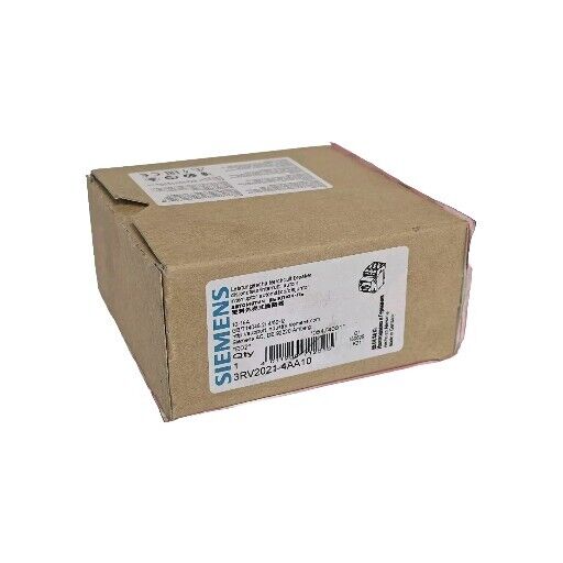 NIB SIEMENS 3RV2021-4AA10 CIRCUIT BREAKER 3RV20214AA10, 10-16A