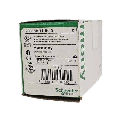 NIB SCHNEIDER ELECTRIC 9001SKR1UH13 PUSHBUTTON