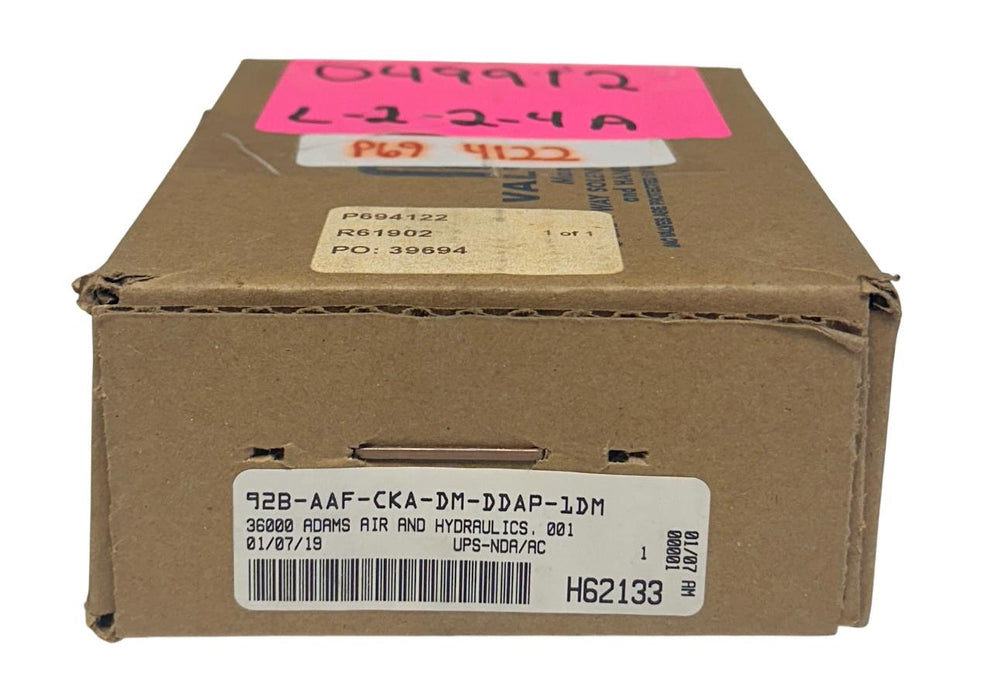 MAC 92B-AAF-CKA-DM-DDAP-1DM / 92BAAFCKADMDDAP1DM SOLENOID VALVE 4-WAY NSFS