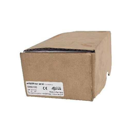 NIB IFM EFECTOR SMR11GGXFRKG FLOW METER SM8100