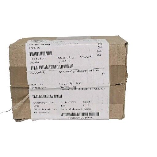 NIB KRONES 0-900-96-226-5 UNIT 0900962265 G 821 410 561