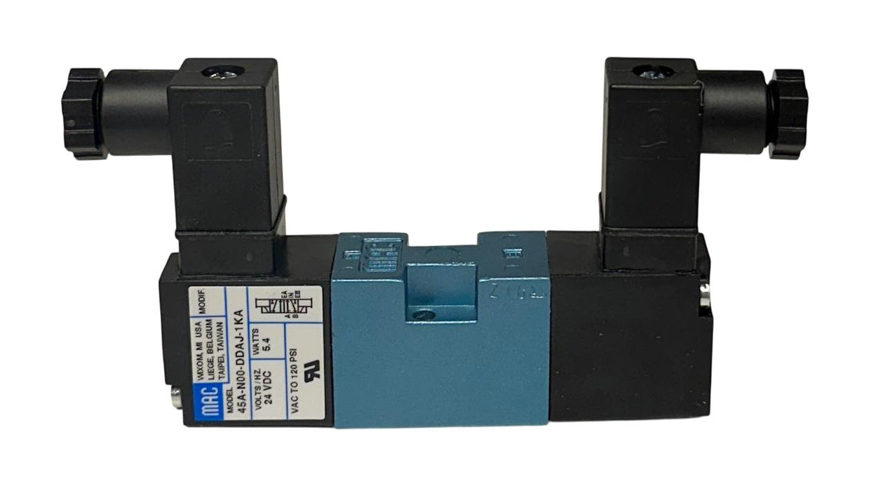 MAC VALVES 45A-N00-DDAJ-1KA / 45AN00DDAJ1KA SOLENOID VALVE 24VDC 5.4W NSMP