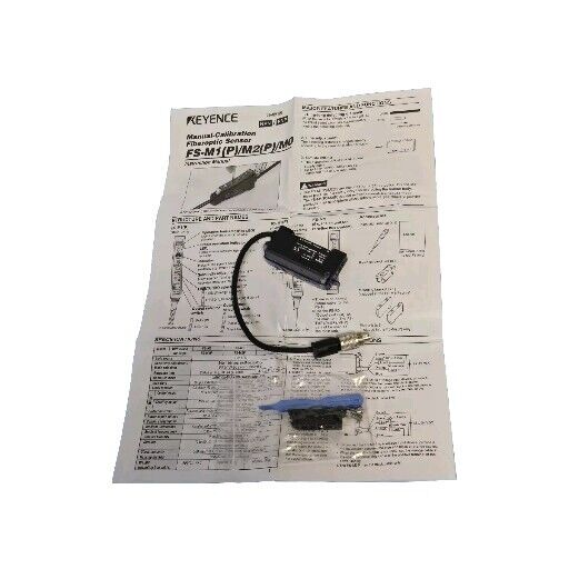 NIB KEYENCE FS-M1 PHOTOELECTRIC AMPLIFIER 12-24VDC FSM1