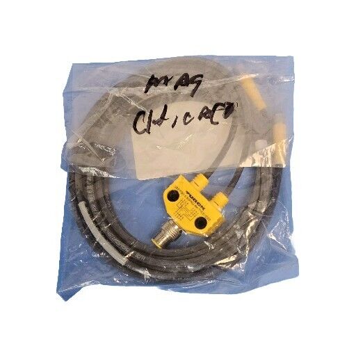 NEW TURCK VB2-FSM 4.5/2PKG 4M-2/2/CS10352 SPLITTER/TEE ID NUMBER: U0871-62