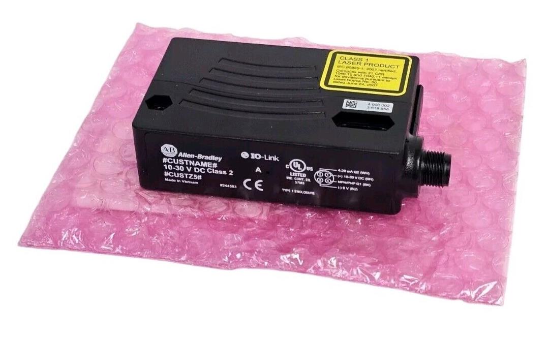 NEW ALLEN BRADLEY 45LMS LASER MEASUREMENT SENSOR IO-LINK