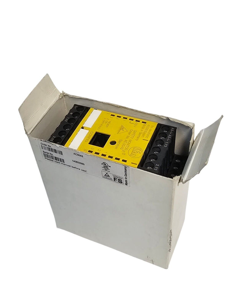 NEW IFM EFECTOR SAFETY MONITOR/2 CHANNEL-AC004S SAFETY MONITOR AC004S ...