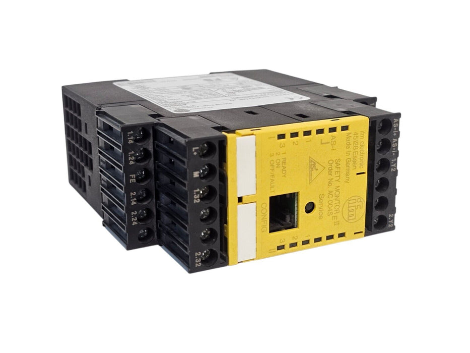 NEW IFM EFECTOR SAFETY MONITOR/2 CHANNEL-AC004S SAFETY MONITOR AC004S ...