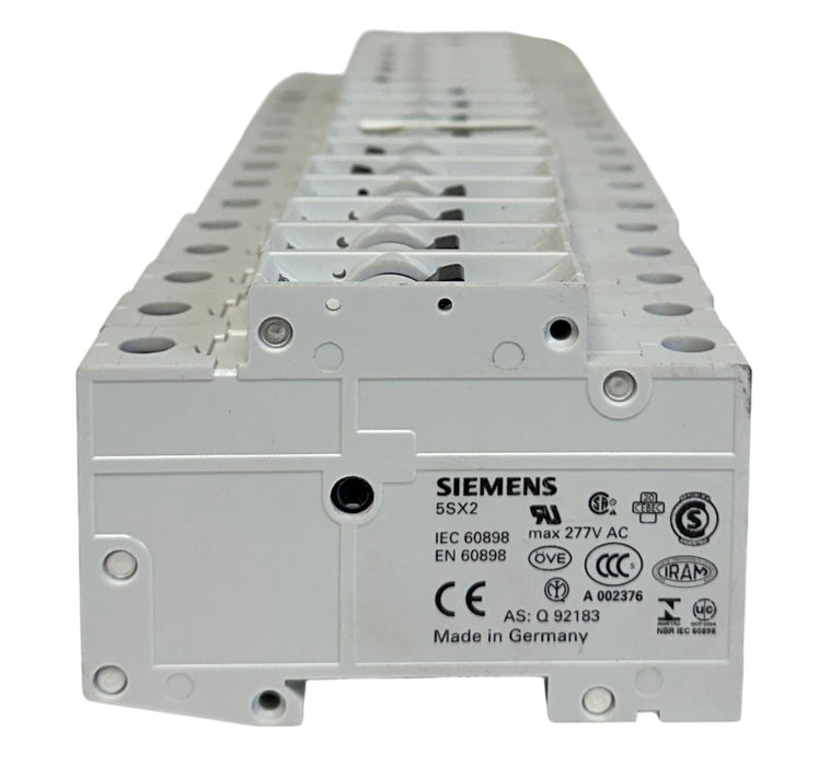 15 SIEMENS 5SX21-C3 / 5SX21 / 5SX2 MINI CIRCUIT BREAKERS 230/400V 1-POLE USNP