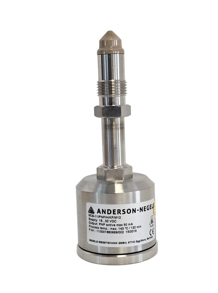 NIB ANDERSON-NEGELE NCS-11/PNP/H/KF/M12 LEVEL SENSOR P-NO.: 110001880669/002