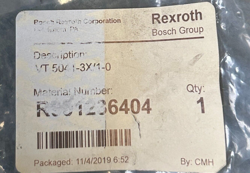 REXROTH VT-5041-31/1-0 / R901236404 ANALOG AMPLIFIER CARD VT5041 VT5041-3X NSNP