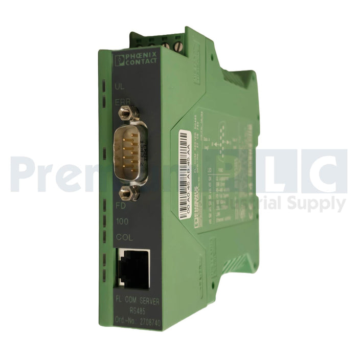 PHOENIX CONTACT 2708740 - FL COM SERVER RS485 INTERFACE CONVERTER w/CD-ROM NSMP