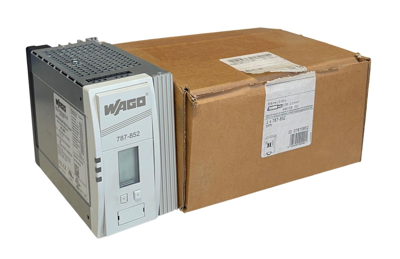 WAGO 787-852 / 07870852 EPSITRON PRO Power POWER SUPPLY 400-500VAC IN 24VDC NSMP