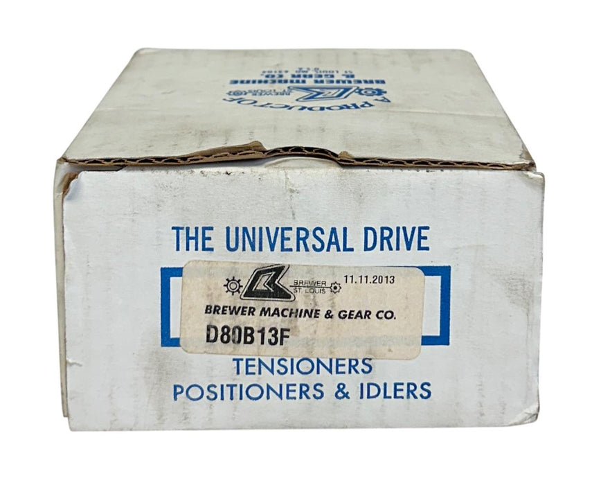 BREWER MACHINE & GEAR CO D80B13F IDLER ROLLER CHAIN SPROCKET 13-TEETH NSMP