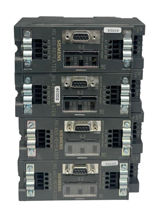 4 SIEMENS 6ES7 972-0AA01-0XA0 / 6ES79720AA010XA0 RS-485 REPEATER MODULES USNP