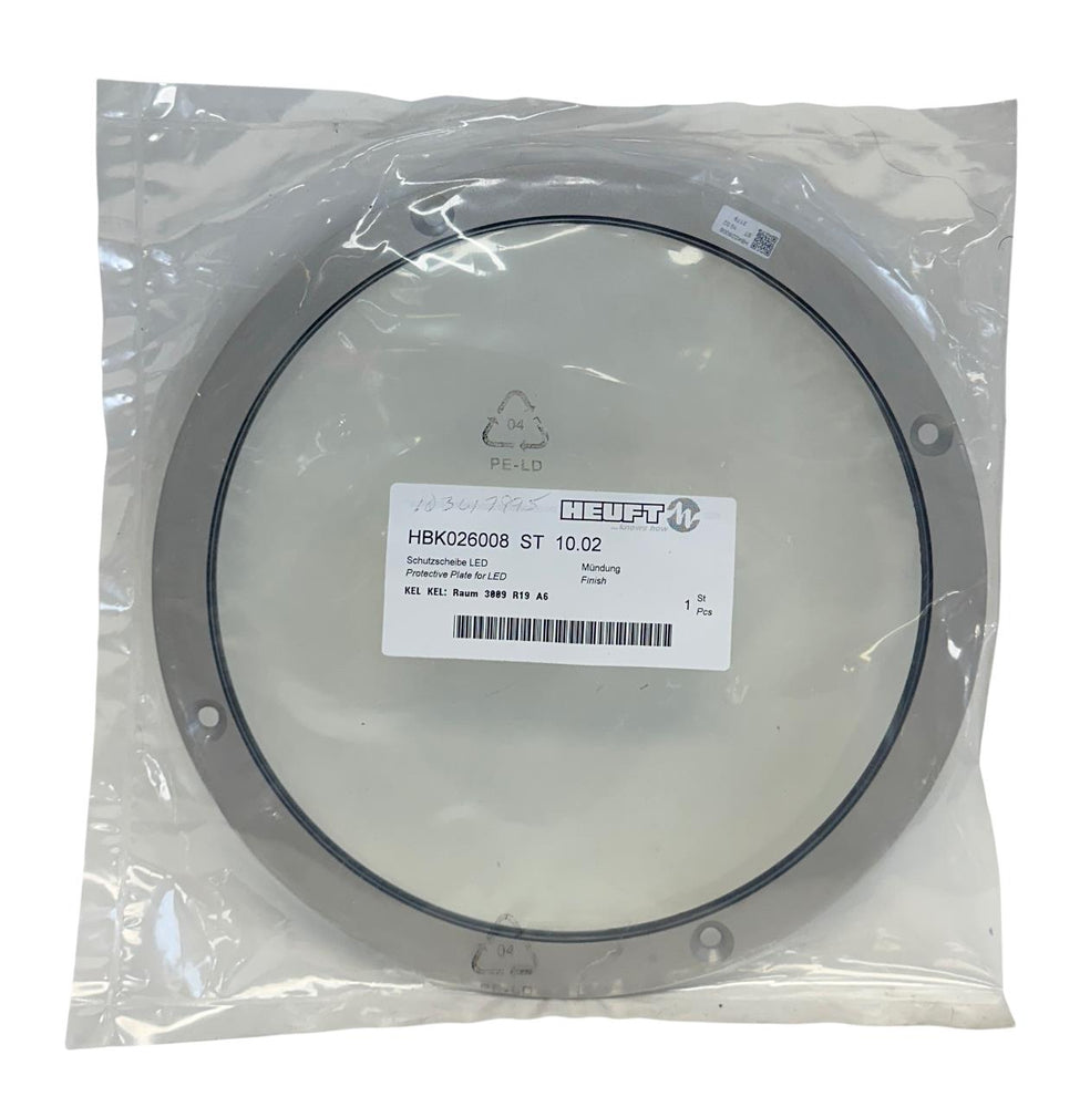 HEUFT HBK026008 ST 10.02 / HBK026008ST1002 PROTECTIVE PLATE FOR LED OEM NSFS