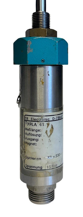 TR ELECTRONIC TYPE LA-41 / LA41 LINEAR ENCODER TRANSDUCER SENSOR 15V 150mm USNP