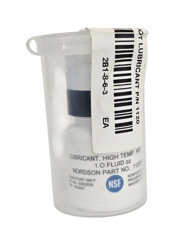 NEW NORDSON LUBRICANT HIGH TEMP NSF H1 P/N 1120290 1.0 FLUID OZ