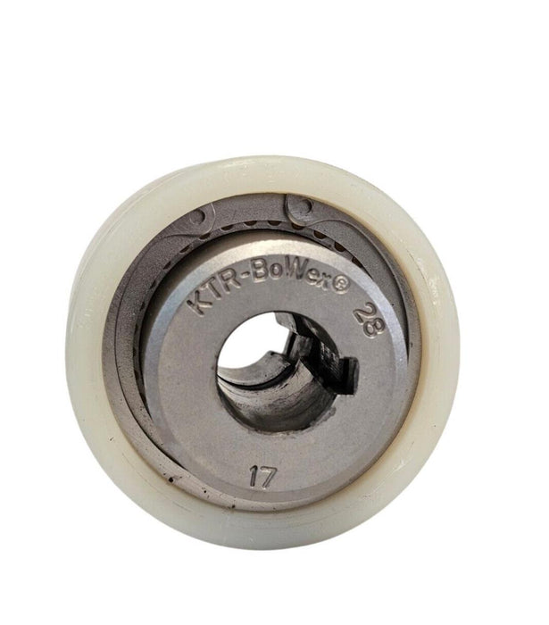 NEW KTR-BOWTEX 28 17 COUPLING WHITE PLASTIC KTRON 922640