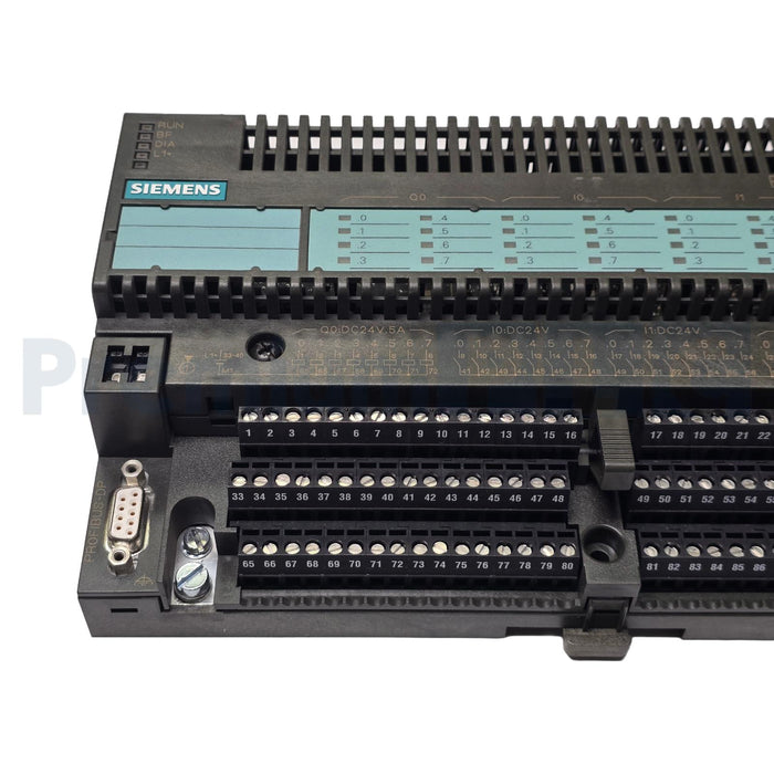 SIEMENS 6ES7133-0BN11-0XB0 ET 200B SIMATIC DP MODULE w/6ES7193-0CB10-0XA0 NUPI