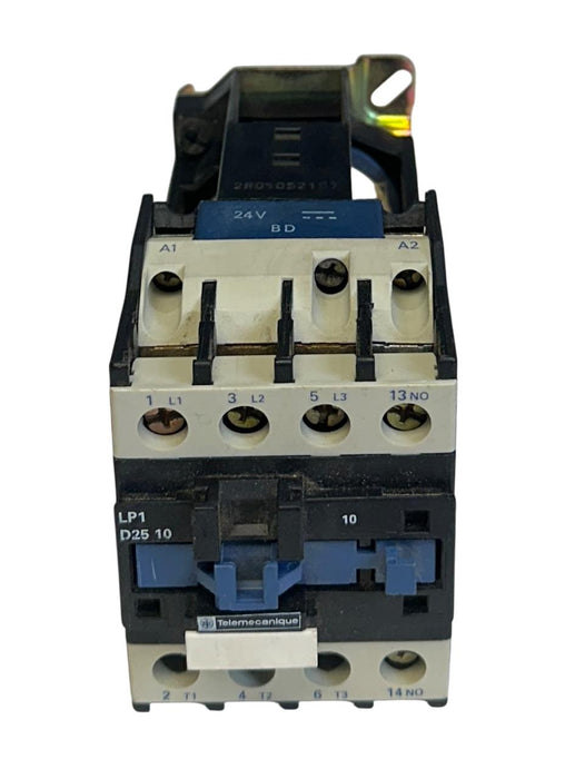 TELEMECANIQUE LP1D2510BD CONTACTOR 3-POLE 25A 24VDC COIL LP1 USNP