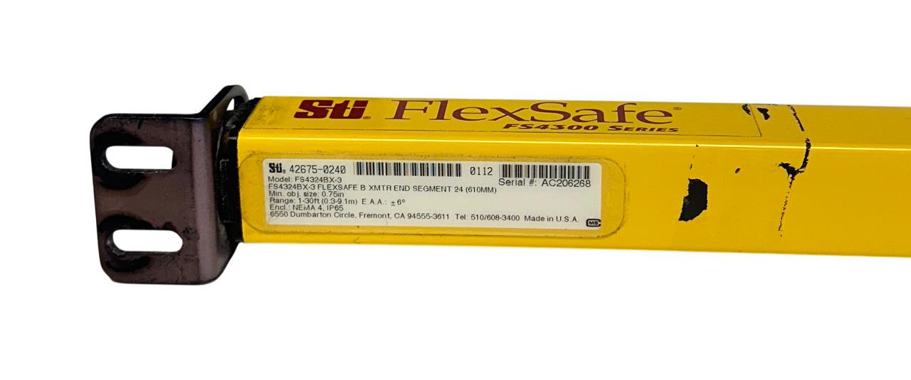 STI 42675-0240 / FS4324BX-3 FlexSafe-B FS4300 Series LIGHT TRANSMITTER 24'' USNP