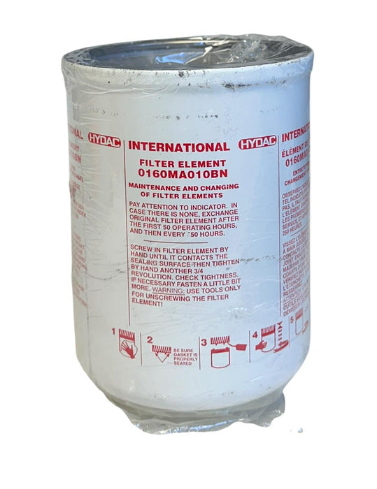 HYDAC INTERNATIONAL 0160MA010BN HYDRAULIC FILTER ELEMENT 10-MICRON OEM NSNP